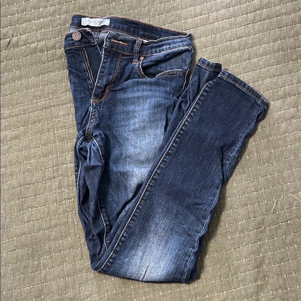 Banana Republic Dark Blue Skinny Jeans